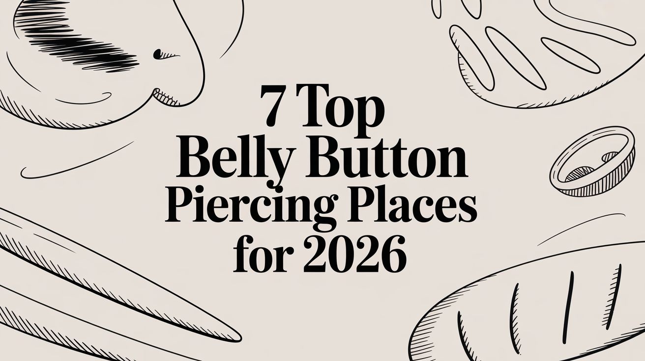 7 Top Belly Button Piercing Places for 2026