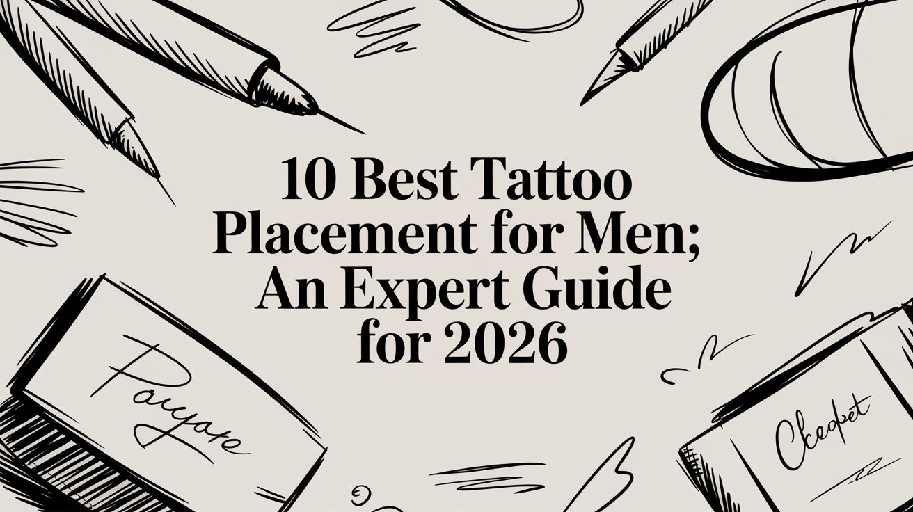 10 Best Tattoo Placement for Men: An Expert Guide for 2026