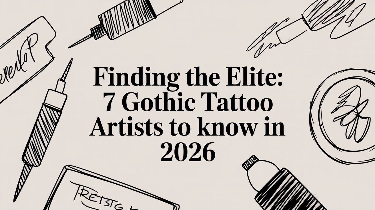 Finding the Elite: 7 Gothic Tattoo Artists to Know in 2026
