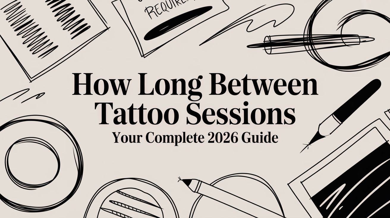 How Long Between Tattoo Sessions Your Complete 2026 Guide