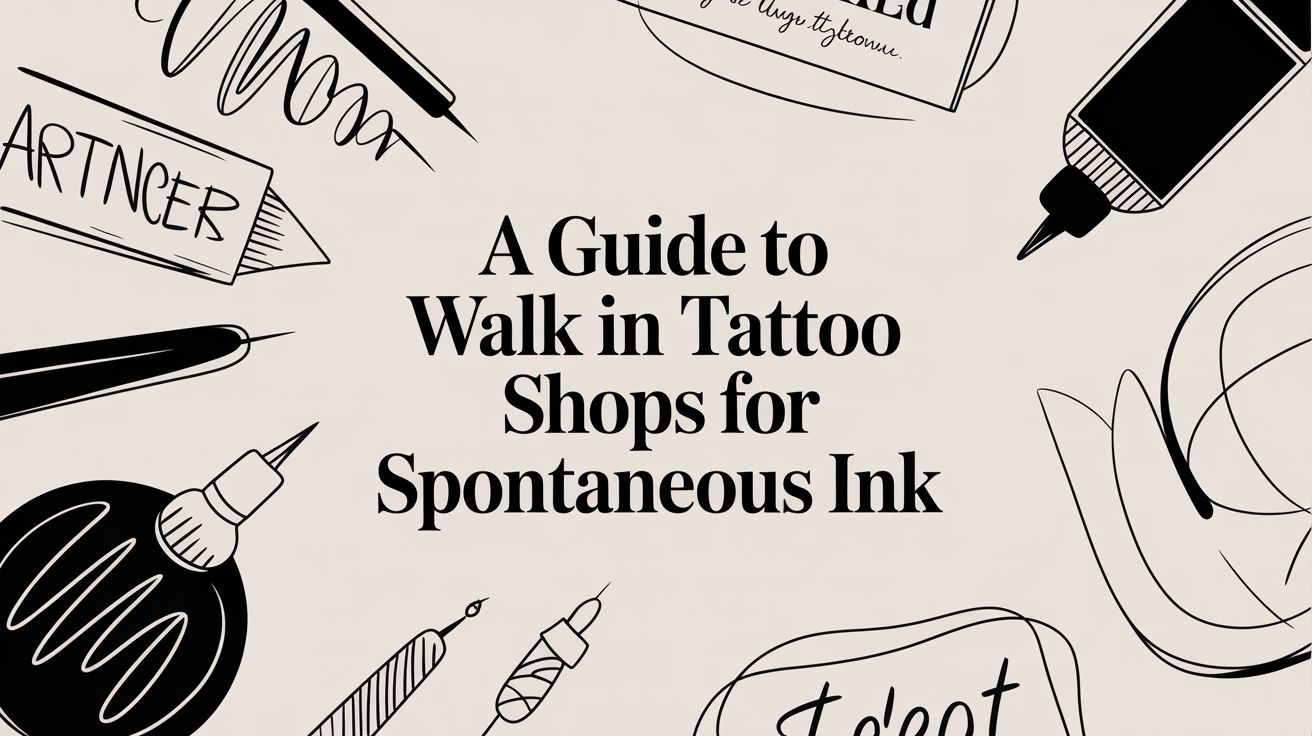 A Guide to Walk In Tattoo Shops for Spontaneous Ink