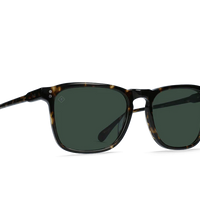 Raen - Wiley in Brindle Tortoise / Green Polarized