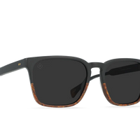 Raen - Pierce in Burlwood / Black Polarized