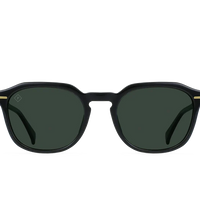 Raen - Clyve in Recycled Black / Green Polarized
