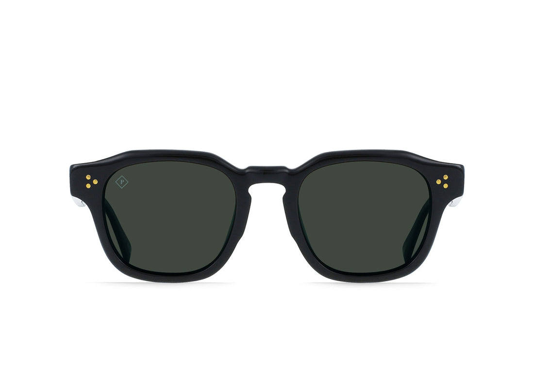 Raen - Rune In Recycled Black / Green Polarized