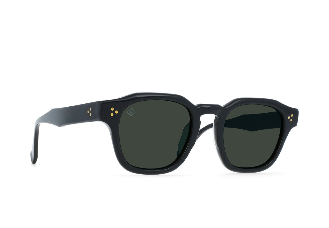 Raen - Rune In Recycled Black / Green Polarized