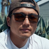 Raen - Wiley In Slate / Vibrant Brown Polarized