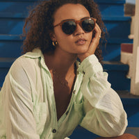 Raen - Remmy in Honey / Bottle Green