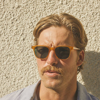 Raen - Alvez in Honey / Green Polarized