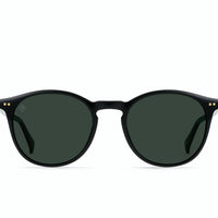 Raen - Basq In Recycled Black / Green Polarized