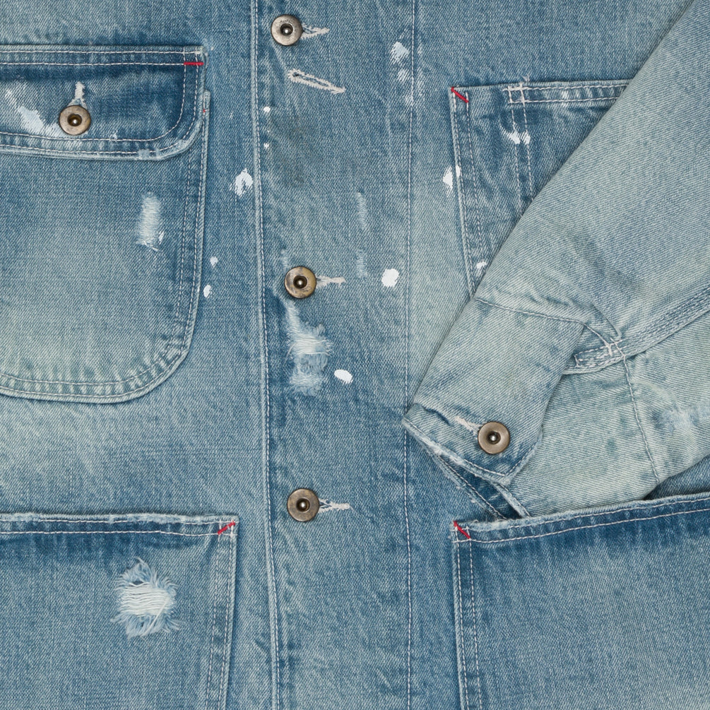 All Time High - Mack Chore Coat in Indigo