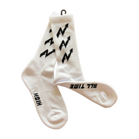 All Time High - Knit Logo Sport Socks