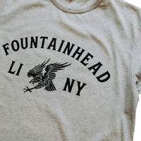Fountainhead - LI Eagle Tee in Heather Grey