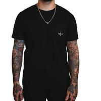 Fountainhead NY - Globe Pocket T-Shirt in Black