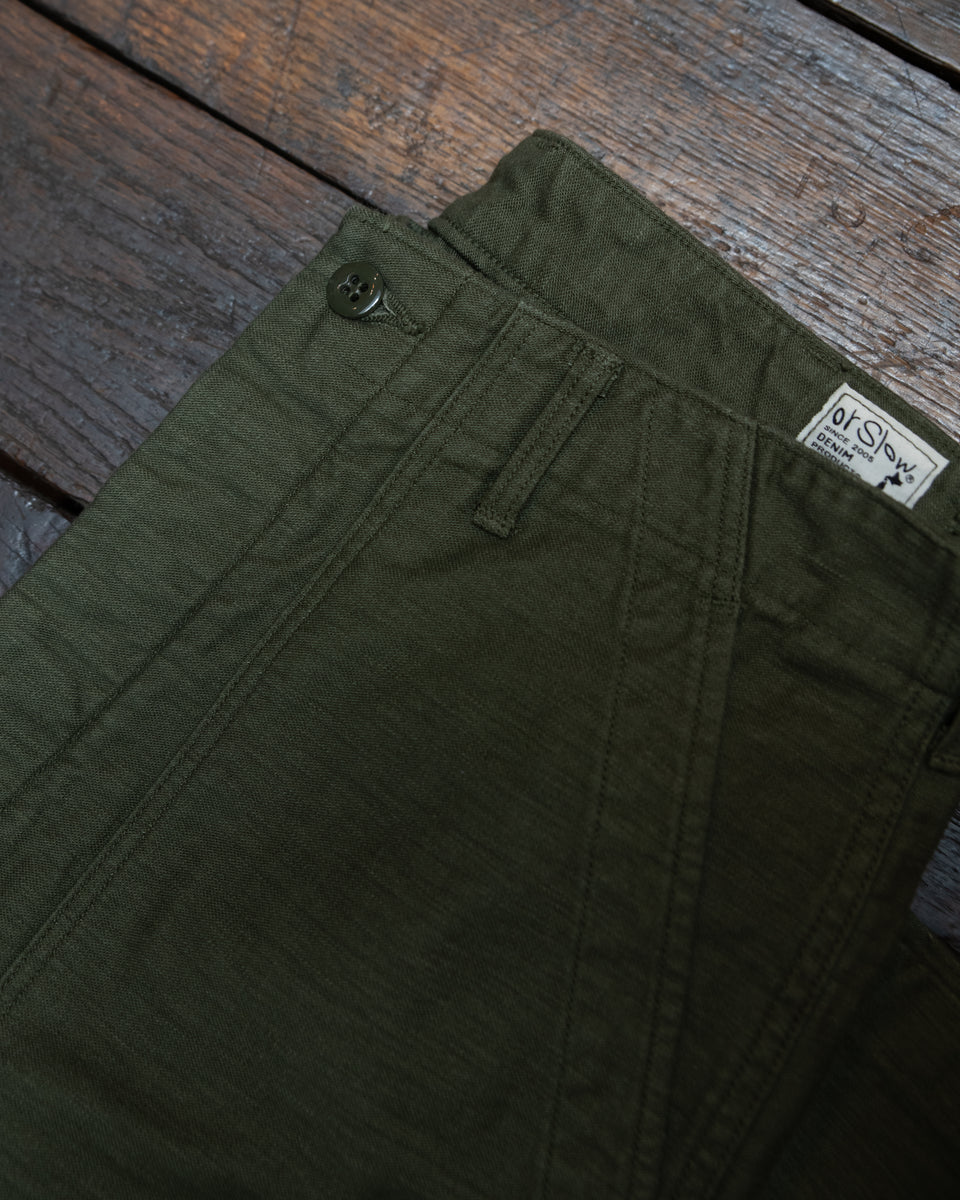 Orslow - 5002 Vintage Fit Fatigue Pant - Dark Olive – Fountainhead NY