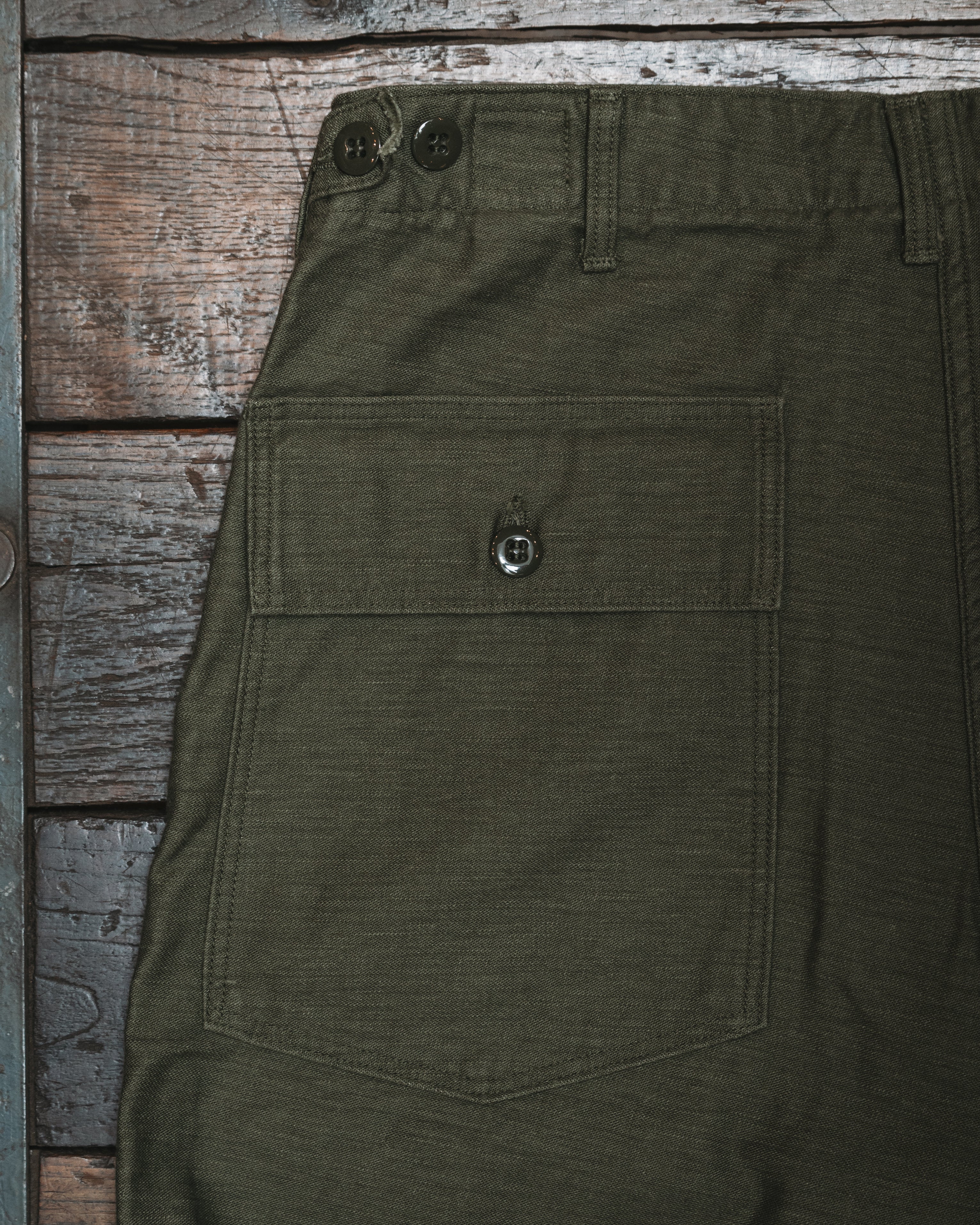 Orslow - 5002 Vintage Fit Fatigue Pant - Dark Olive – Fountainhead NY