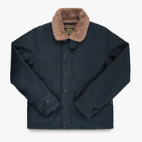 Iron Heart - Whipcord N1 Deck Jacket in Navy