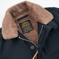 Iron Heart - Whipcord N1 Deck Jacket in Navy