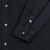 All Time High - Ellis Kurabo Denim Shirt in Washed Onyx