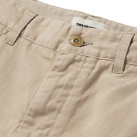 Taylor Stitch - The Foundation Short in Khaki Twill