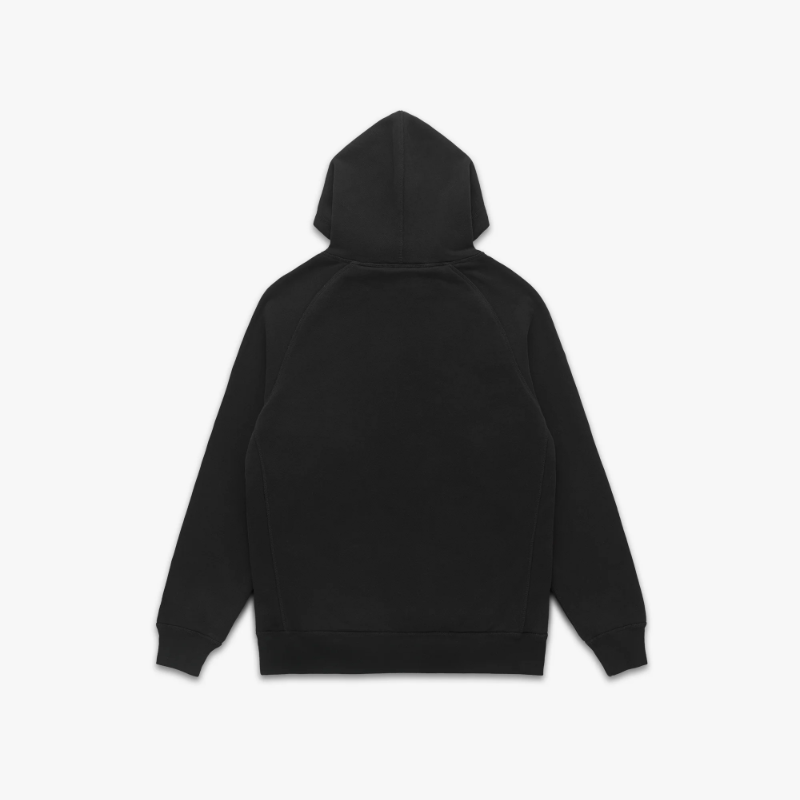 Knickerbocker - Double Face Waffle Hoodie in Black – Fountainhead NY