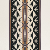 Pendleton - Oversized Jacquard Spa Towel - Spider Rock Black / White