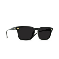 Raen - Adin in Recycled Black / Dark Smoke Polarized
