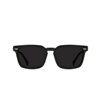 Raen - Adin in Recycled Black / Dark Smoke Polarized