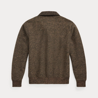 Ralph Lauren - Double-Knit Tweed Cardigan - Brown/multi