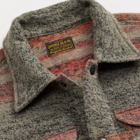 Ralph Lauren - Striped Double-Knit Wool-Blend Jacket - Red/multi