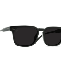 Raen - Adin in Recycled Black/ Dark Smoke Polarized
