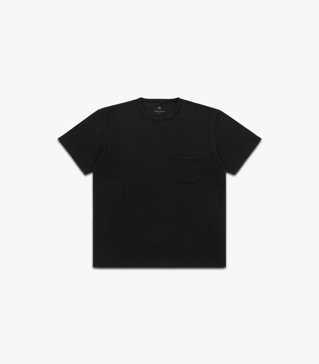 ◆RONRON◆ FRILL SHIRRING SHORT SLEEVE T SHIRT BLACK RONRON FRILL SHIRRING SHORT SLEEVE T SHIRT BLACK – SeoulSeoul
