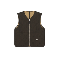 Knickerbocker - Suffolk Reverse Vest Khaki/Forest