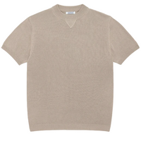 3sixteen - Knit T-Shirt in Tan