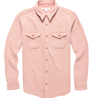 Outerknown - The Chroma Blanket Shirt in Petal