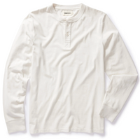 Taylor Stitch - The Organic Cotton Henley in Vintage White