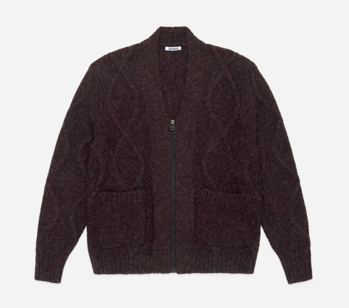 トップス askyy liner cardigan Zip-Up Ribbed Cardigan OO323 - Korean Women's Fashion | LEWKIN