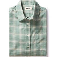 Taylor Stitch - The California in Sea Moss Plaid