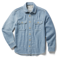 Taylor Stitch - The Division Shirt in Washed Indigo