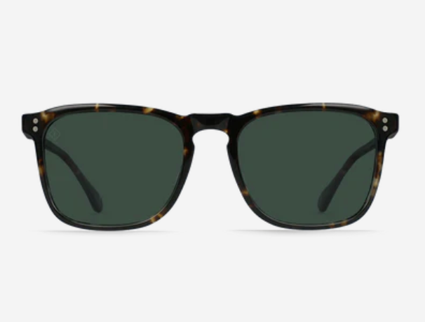 Raen - Wiley in Brindle Tortoise / Green Polarized