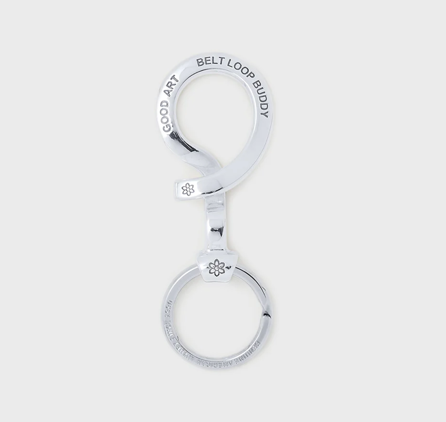 Good Art Hlywd - Belt Loop Buddy in Sterling Silver – Fountainhead NY Good Art Hlywd - Belt Loop Buddy in Sterling Silver – Fountainhead NY