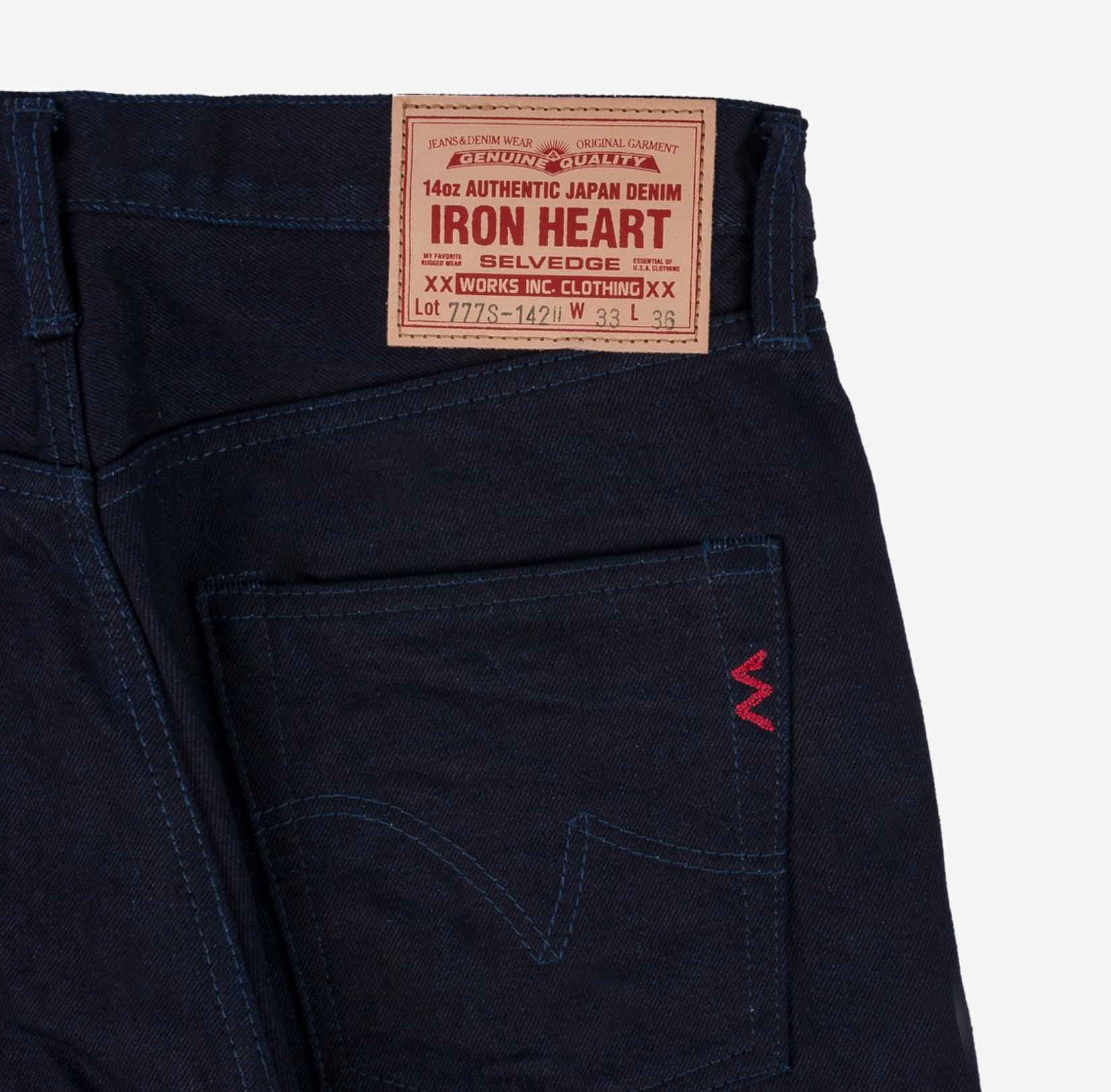 Iron Heart - 14oz Selvedge Denim Slim Tapered Cut Jeans