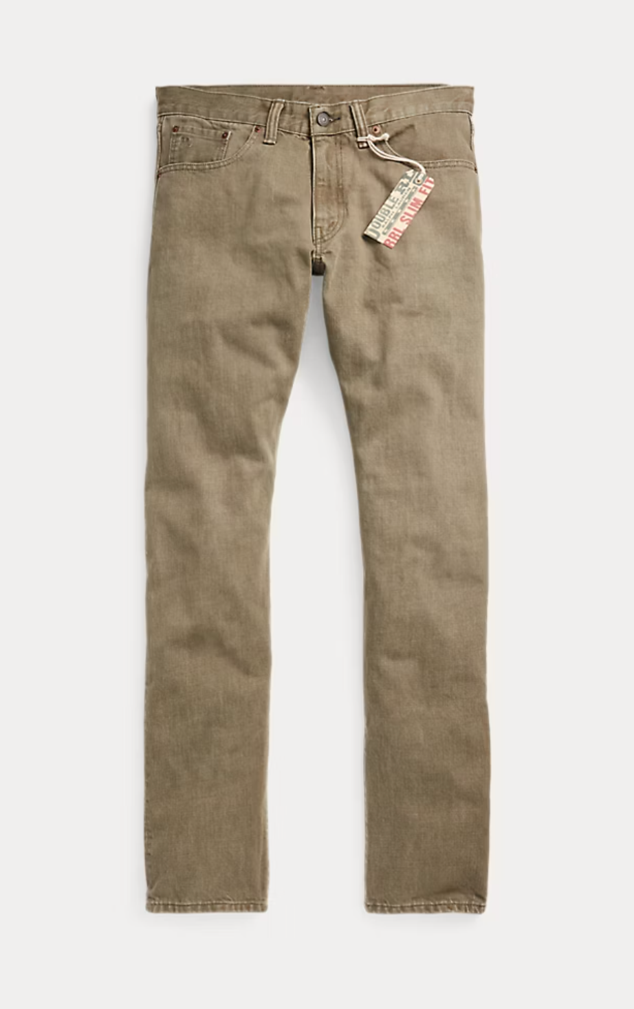 Double RL - Slim Fit Jean in Olive – Fountainhead NY