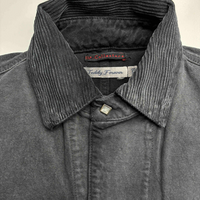 Dr. Collectors - Yellowstone Canvas Jacket in Sunfaded Smoke Black