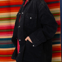 Dr. Collectors - Yellowstone Canvas Jacket in Sunfaded Smoke Black