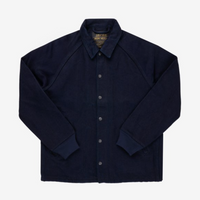 Iron Heart - 21oz Serge Windbreaker in Indigo