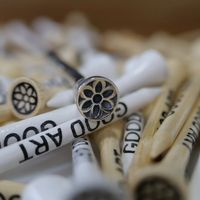 Good Art Hlywd - Sterling Golf Tee & Ball Marker Set