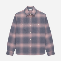 3sixteen - Utility Flannel - Mauve Ombre