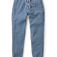 Taylor Stitch - The Après Pant in Washed Indigo Sashiko