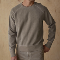 Save Khaki United - American Twill Back Terry Crew Reversible Sweatshirt